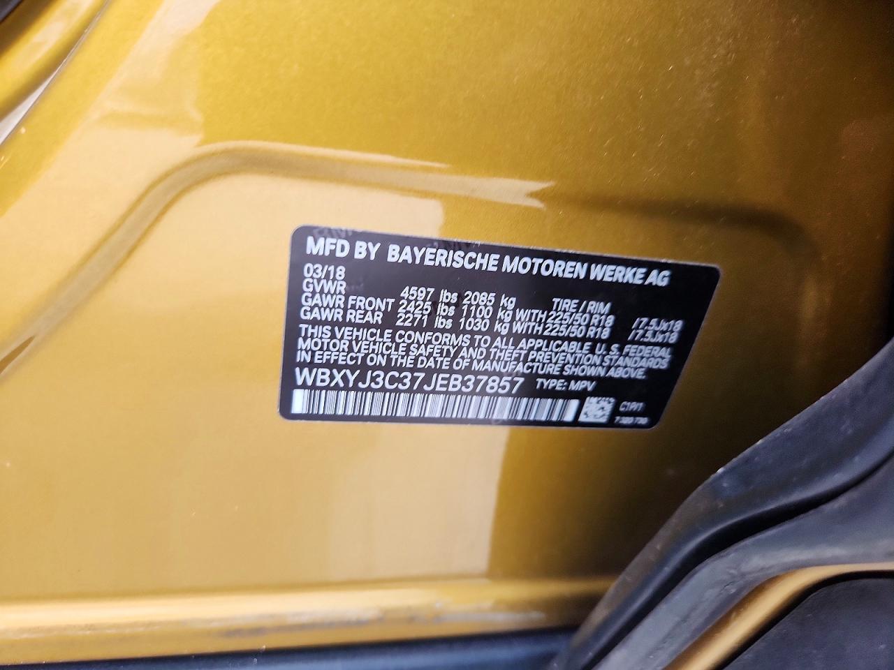 2018 BMW X2 Sdrive28I - zdjęcie 12