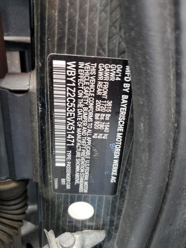2014 BMW I3 Bev - zdjęcie 13