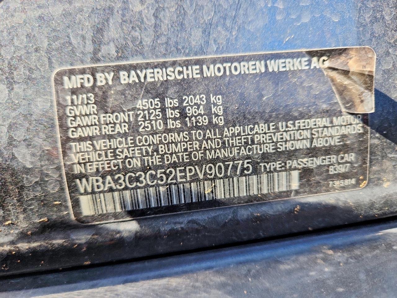 2014 BMW 320 I xDrive - zdjęcie 12