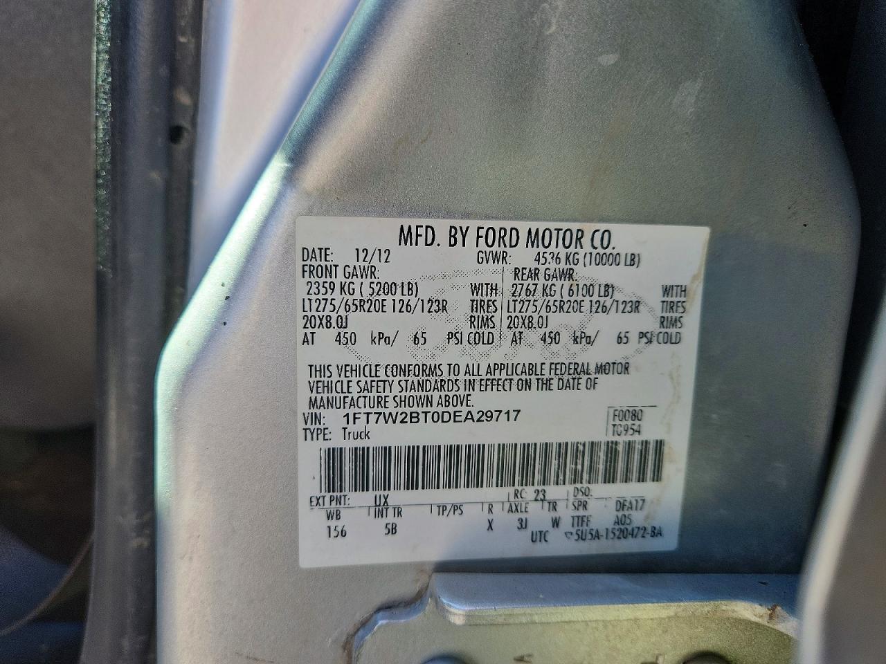 2013 Ford F250 Super Duty - zdjęcie 12