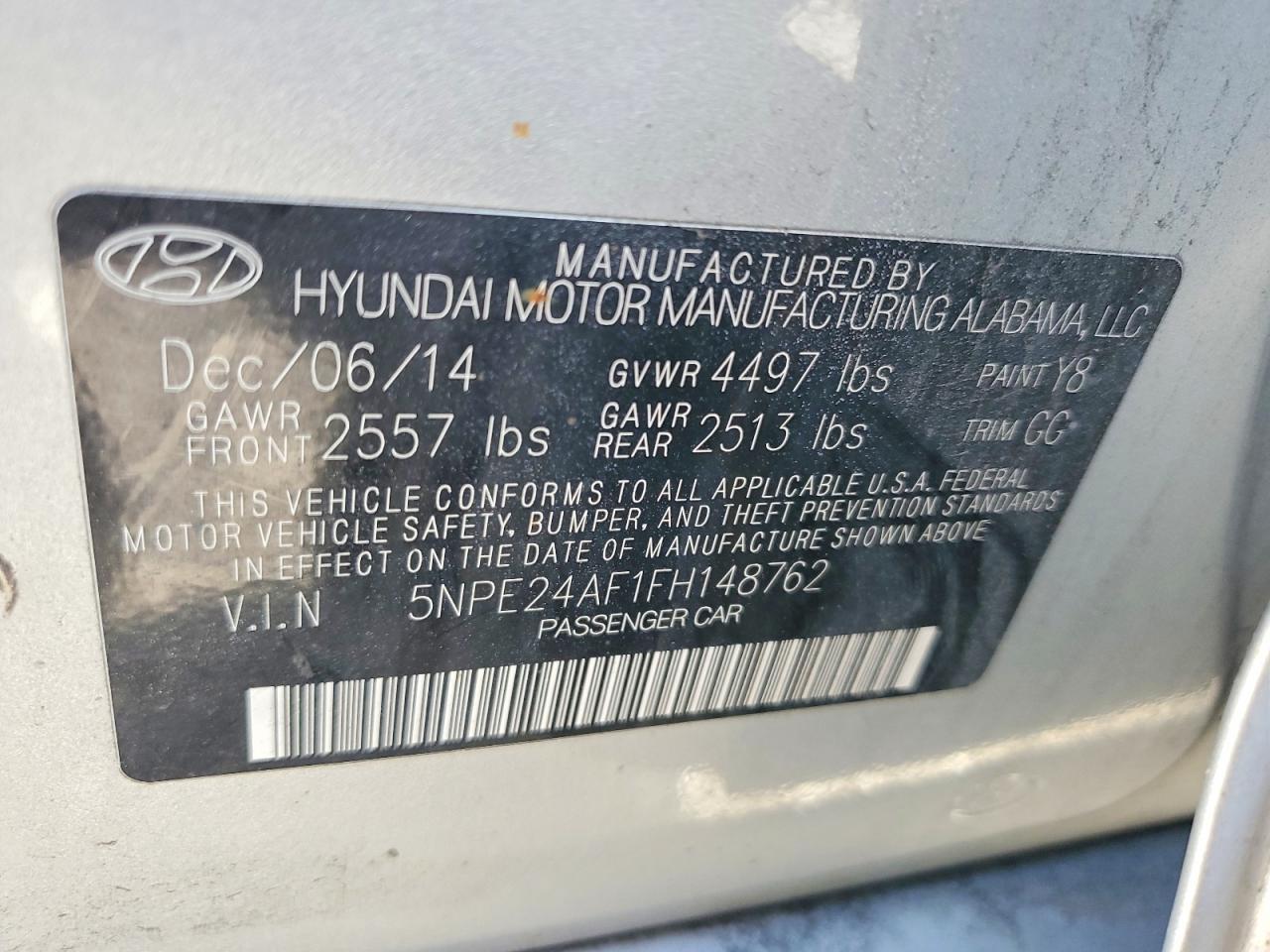 2015 Hyundai Sonata Se - zdjęcie 12