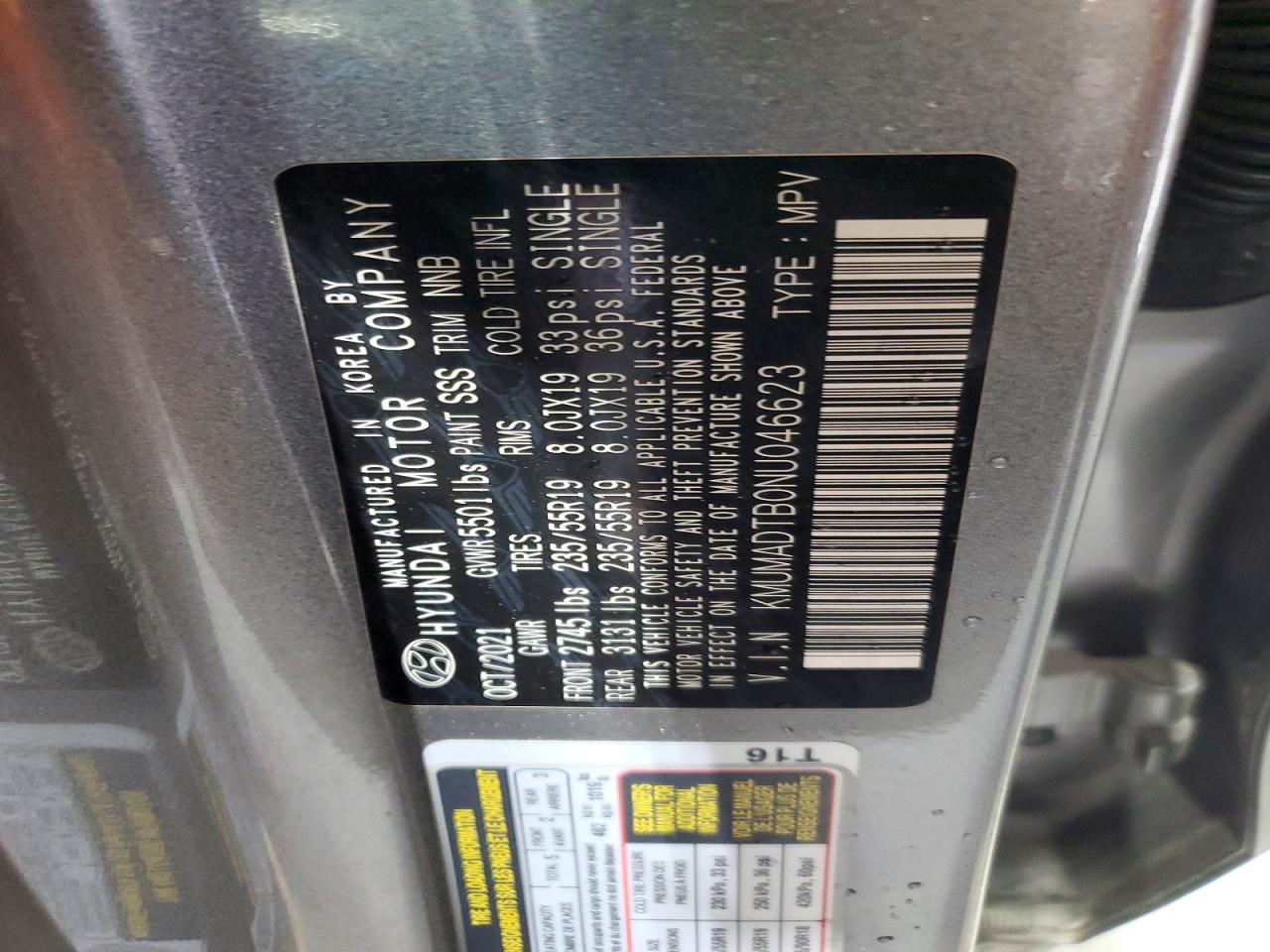 2022 Genesis Gv70 2.5T Standard - zdjęcie 12