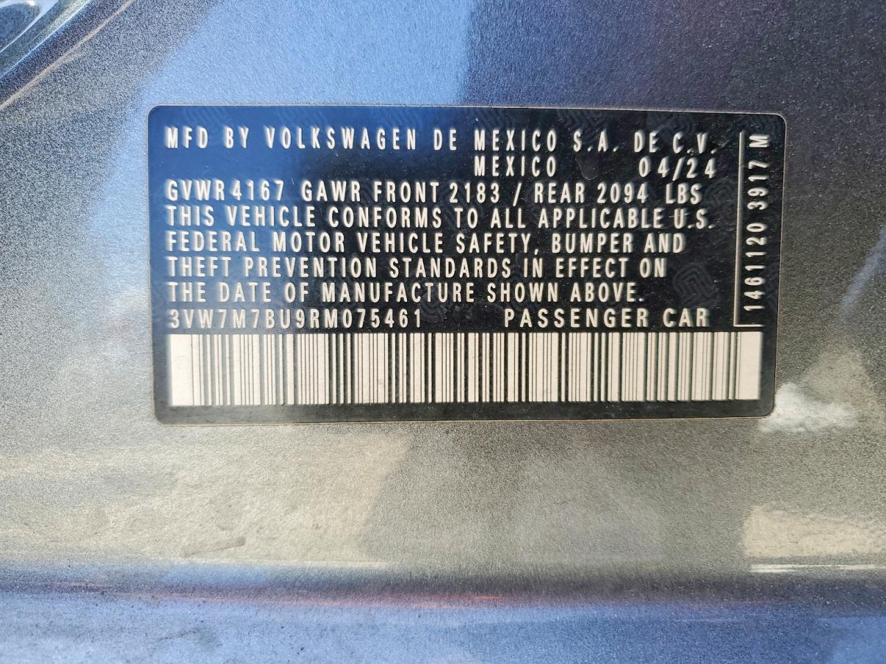 2024 Volkswagen Jetta Se - zdjęcie 13