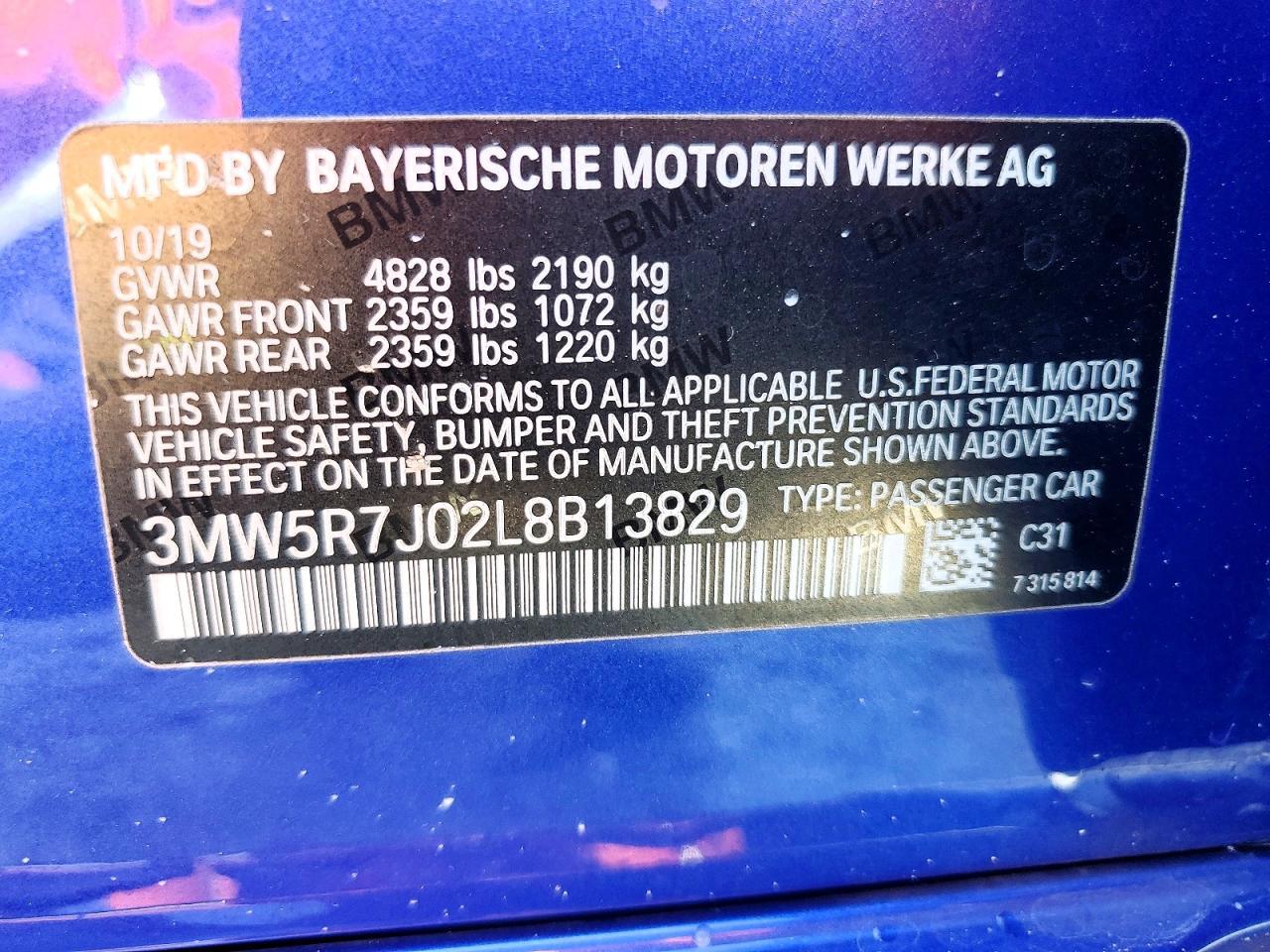 2020 BMW 330Xi - zdjęcie 12
