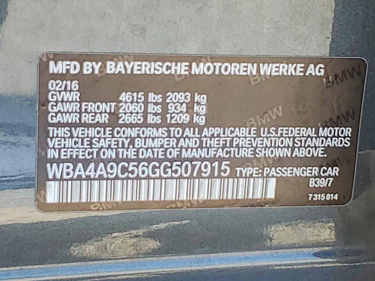 2016 BMW 428 I Gran Coupe Sulev - zdjęcie 13