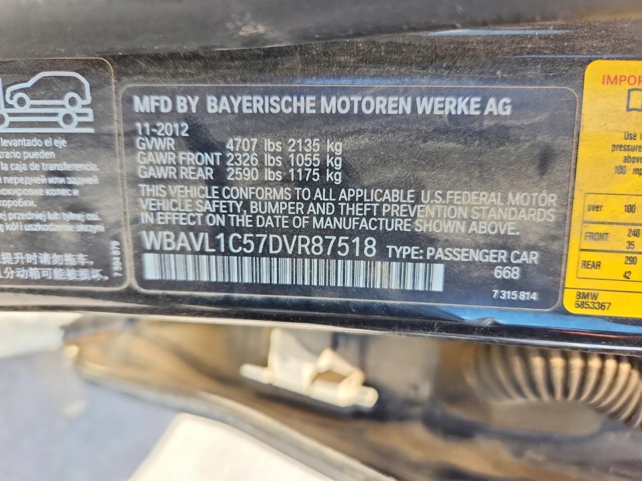 2013 BMW X1 xDrive28I - zdjęcie 13