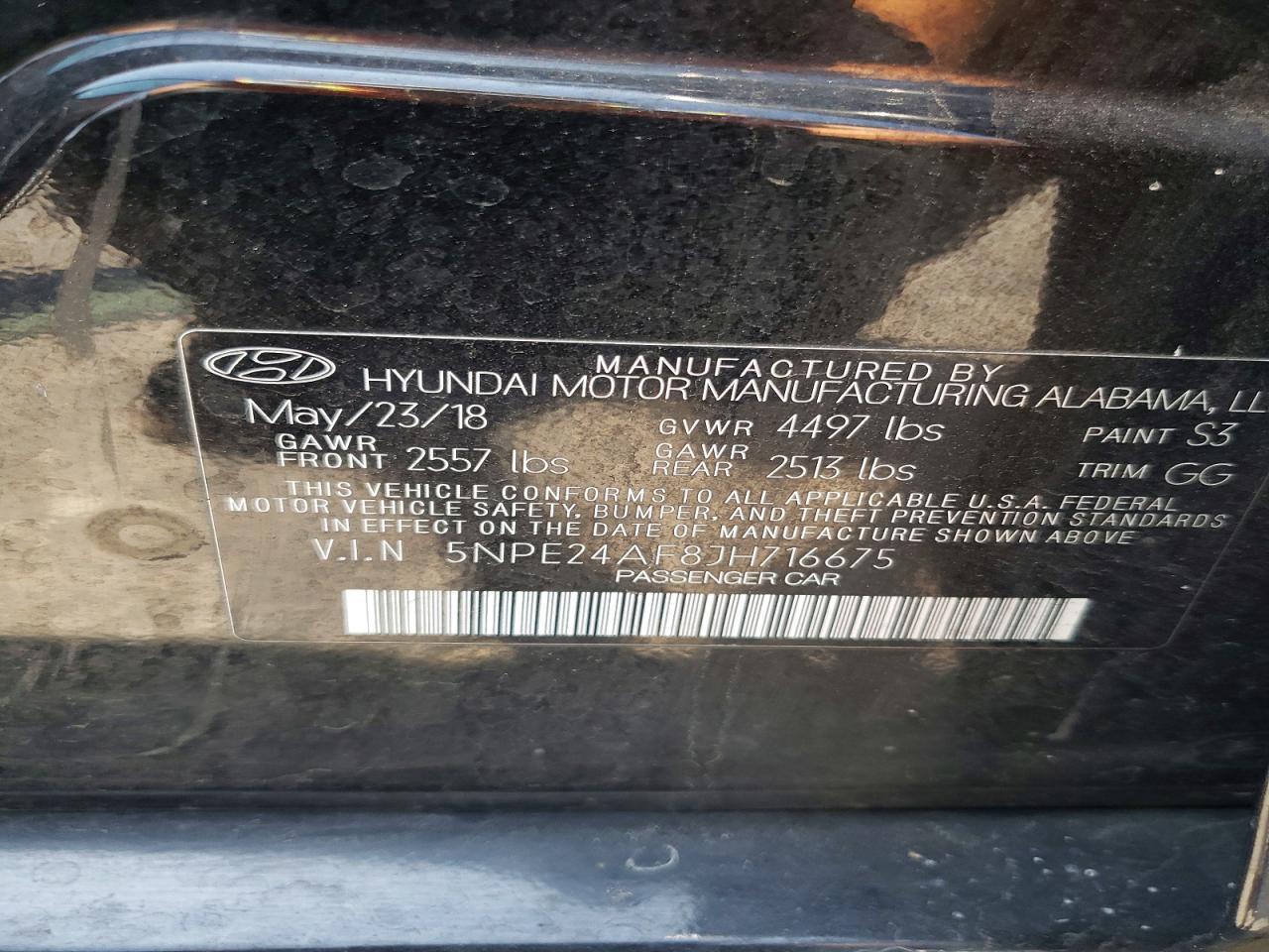 2018 Hyundai Sonata Se - zdjęcie 12