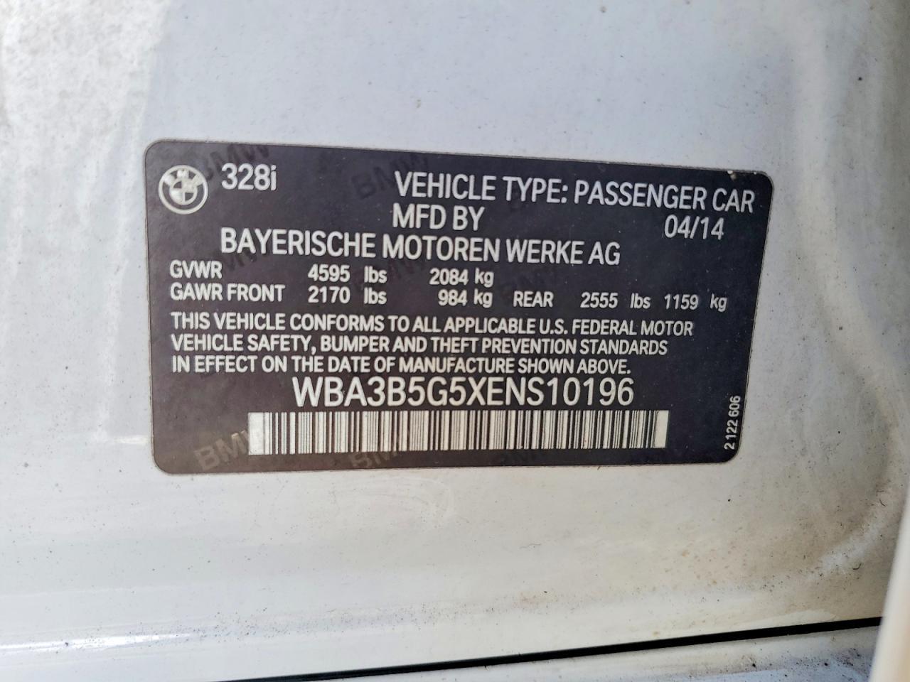 2014 BMW 328 Xi Sulev - zdjęcie 12