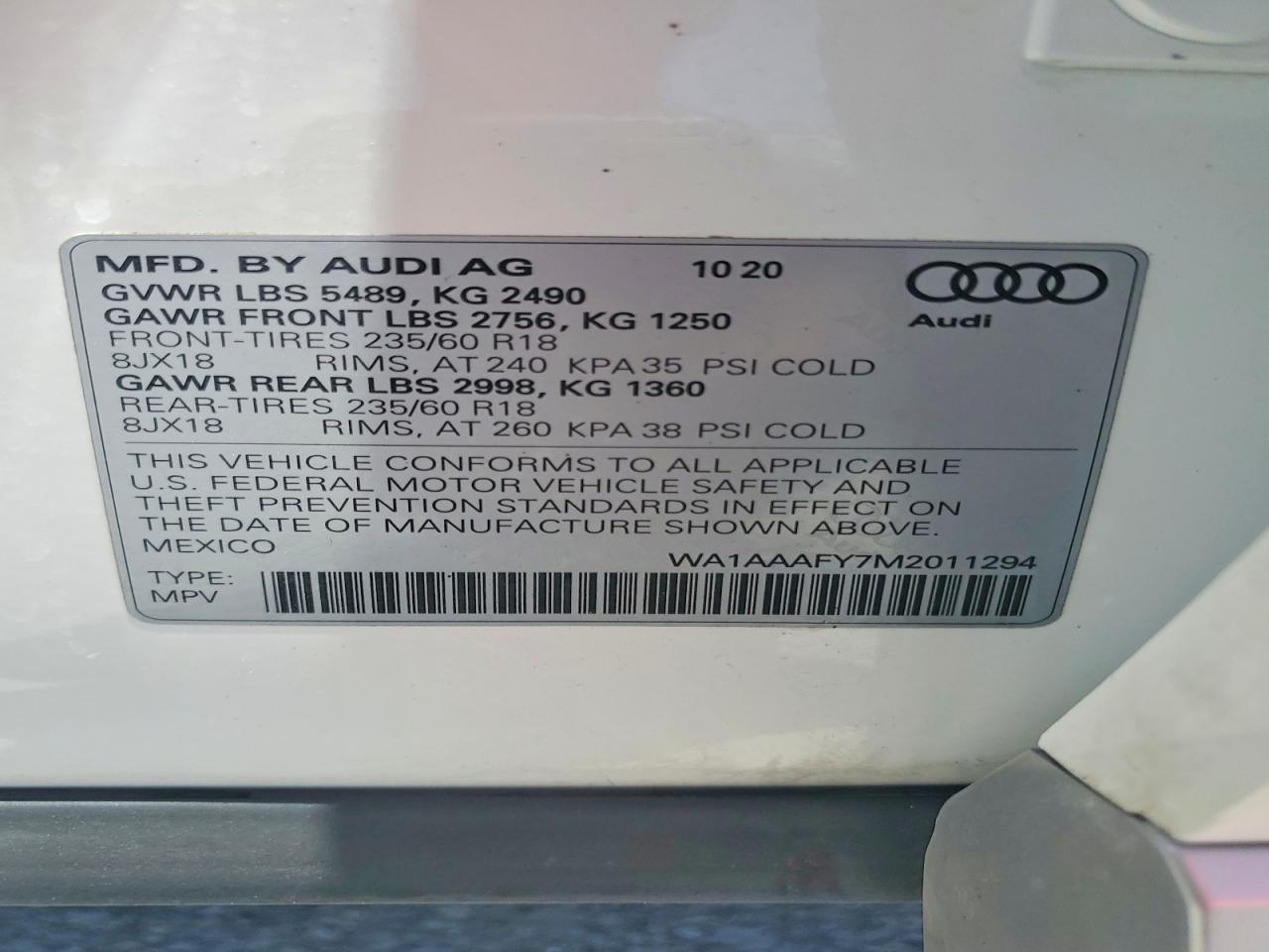 2021 Audi Q5 Premium - zdjęcie 14