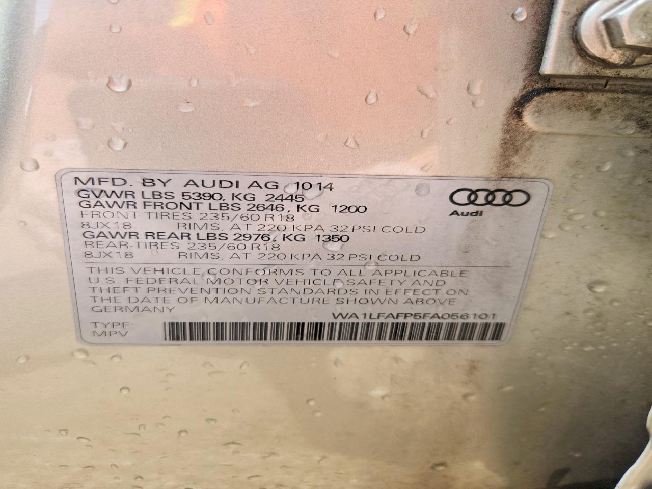 2015 Audi Q5 Premium Plus - zdjęcie 13