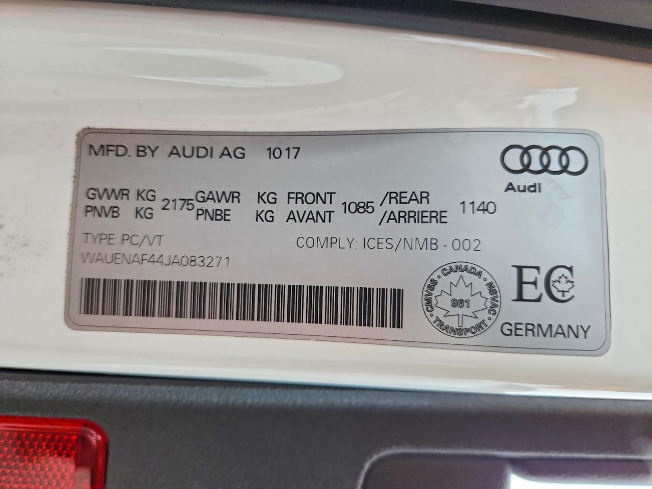 2018 Audi A4 Premium Plus - zdjęcie 12