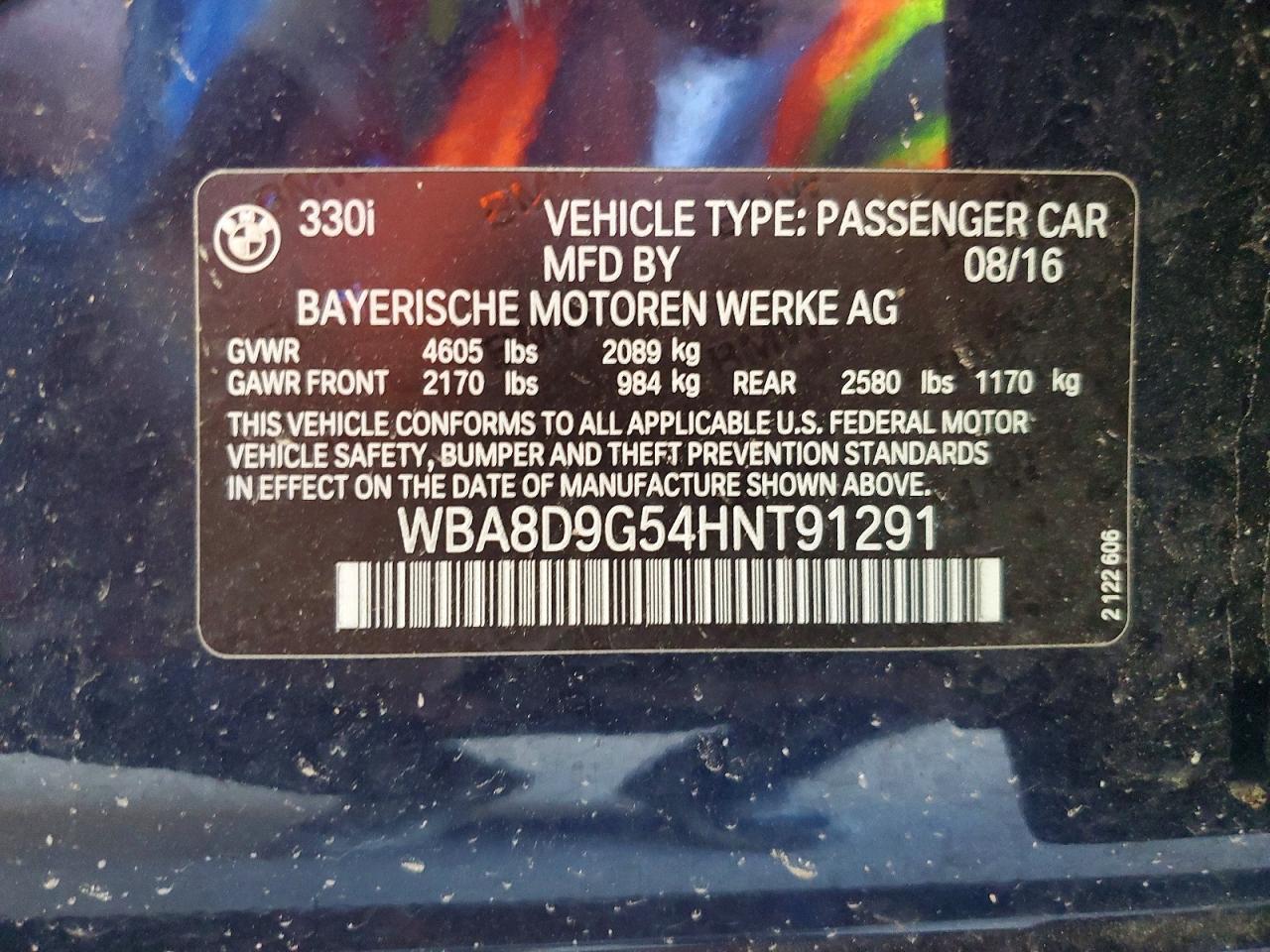 2017 BMW 330 Xi - zdjęcie 12