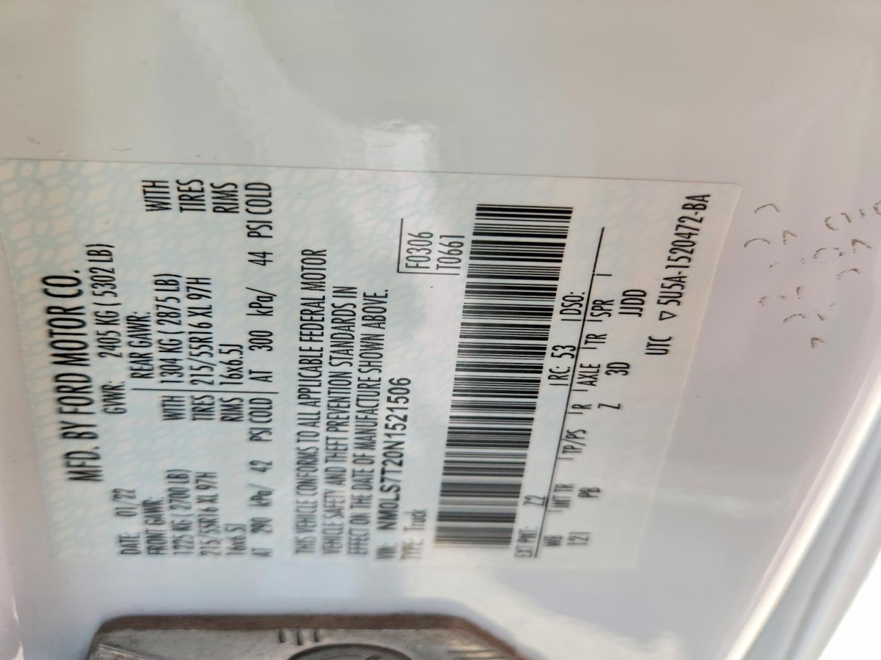 2022 Ford Transit Connect Xlt - zdjęcie 12