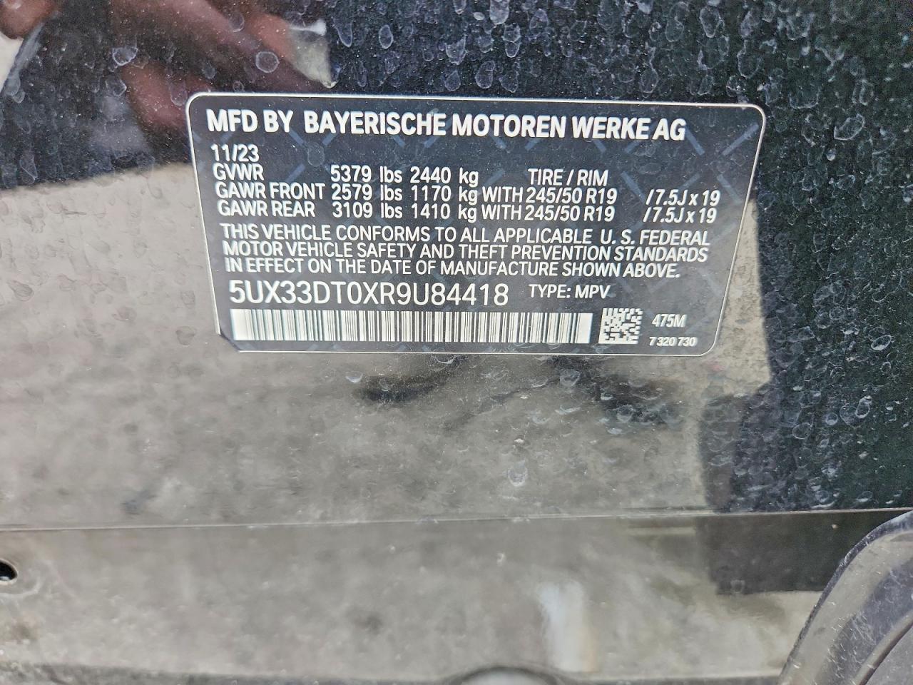 2024 BMW X4 xDrive30I - zdjęcie 14