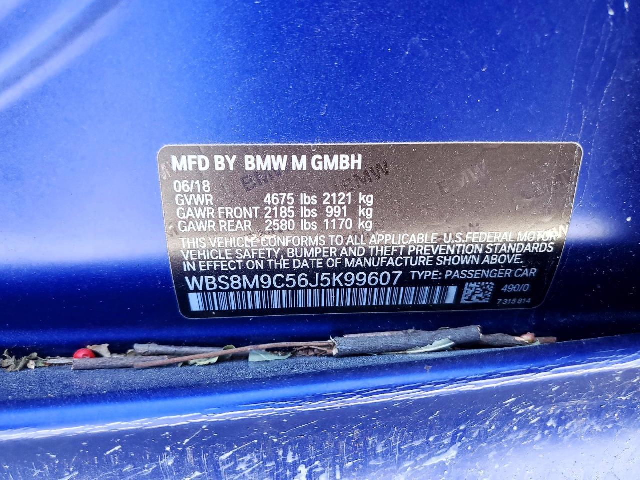 2018 BMW M3 - zdjęcie 12