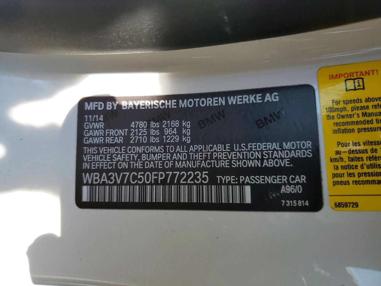 2015 BMW 428 I Sulev - zdjęcie 12
