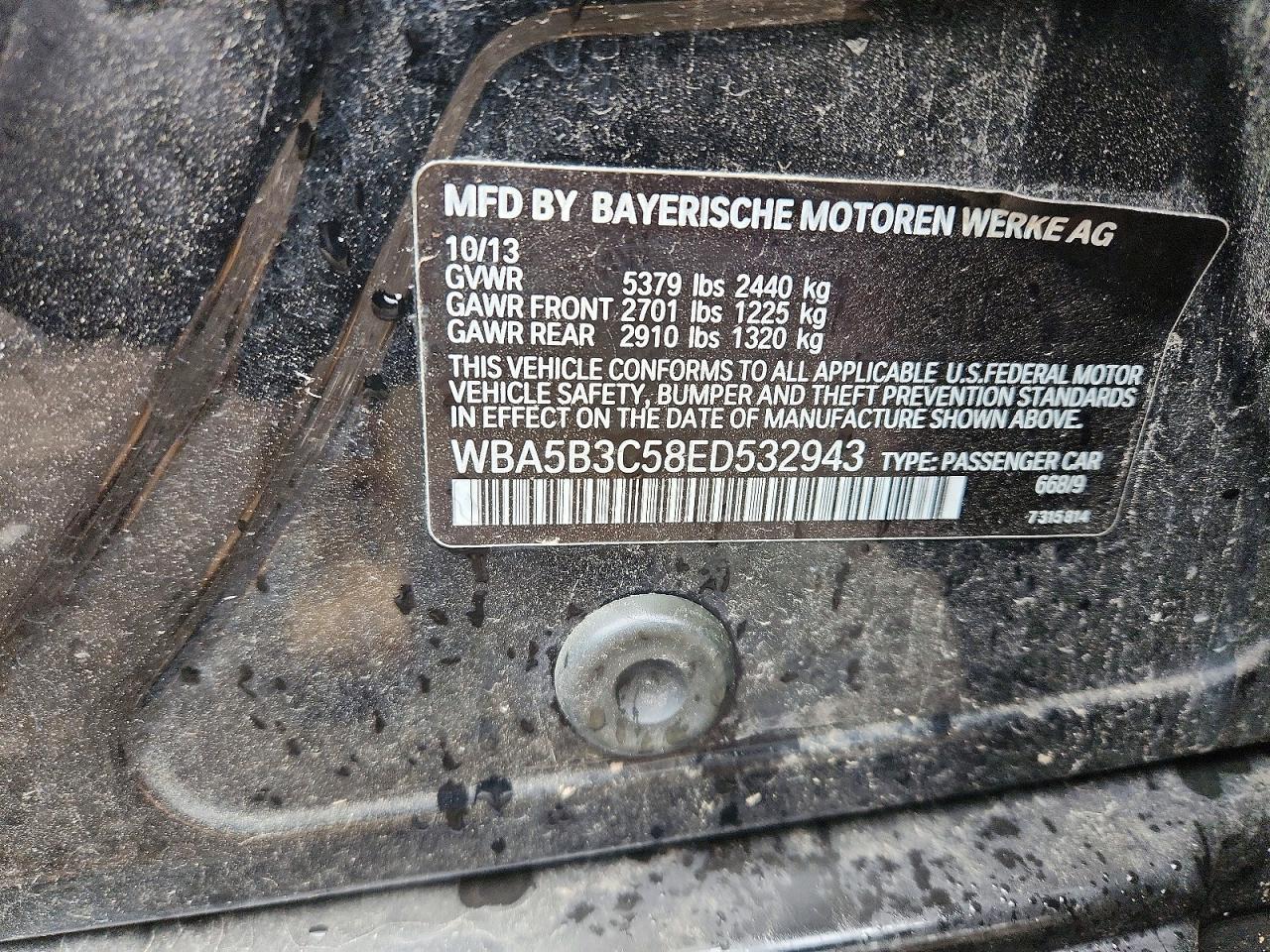 2014 BMW 535 Xi - zdjęcie 12