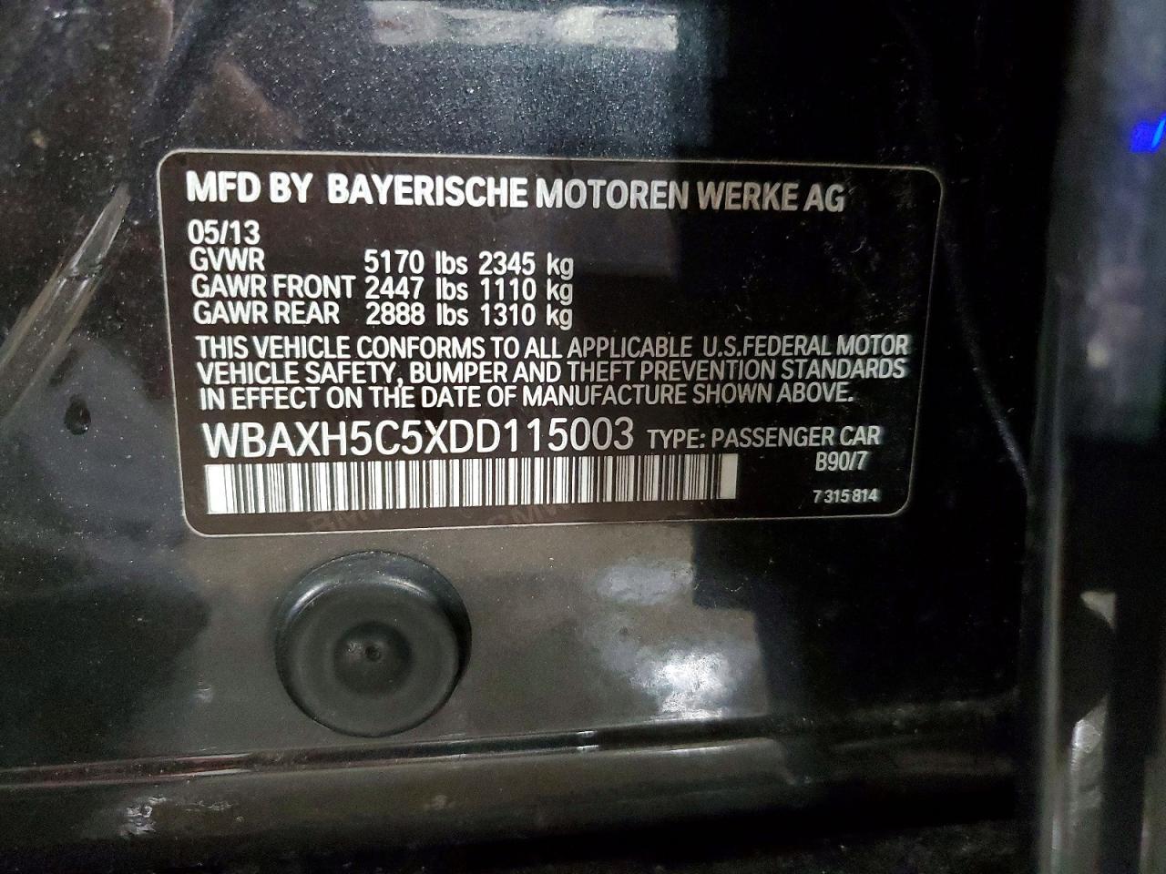 2013 BMW 528 Xi - zdjęcie 12
