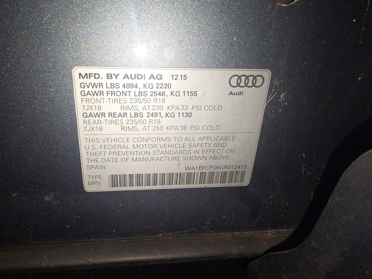 2016 Audi Q3 Premium Plus - zdjęcie 10