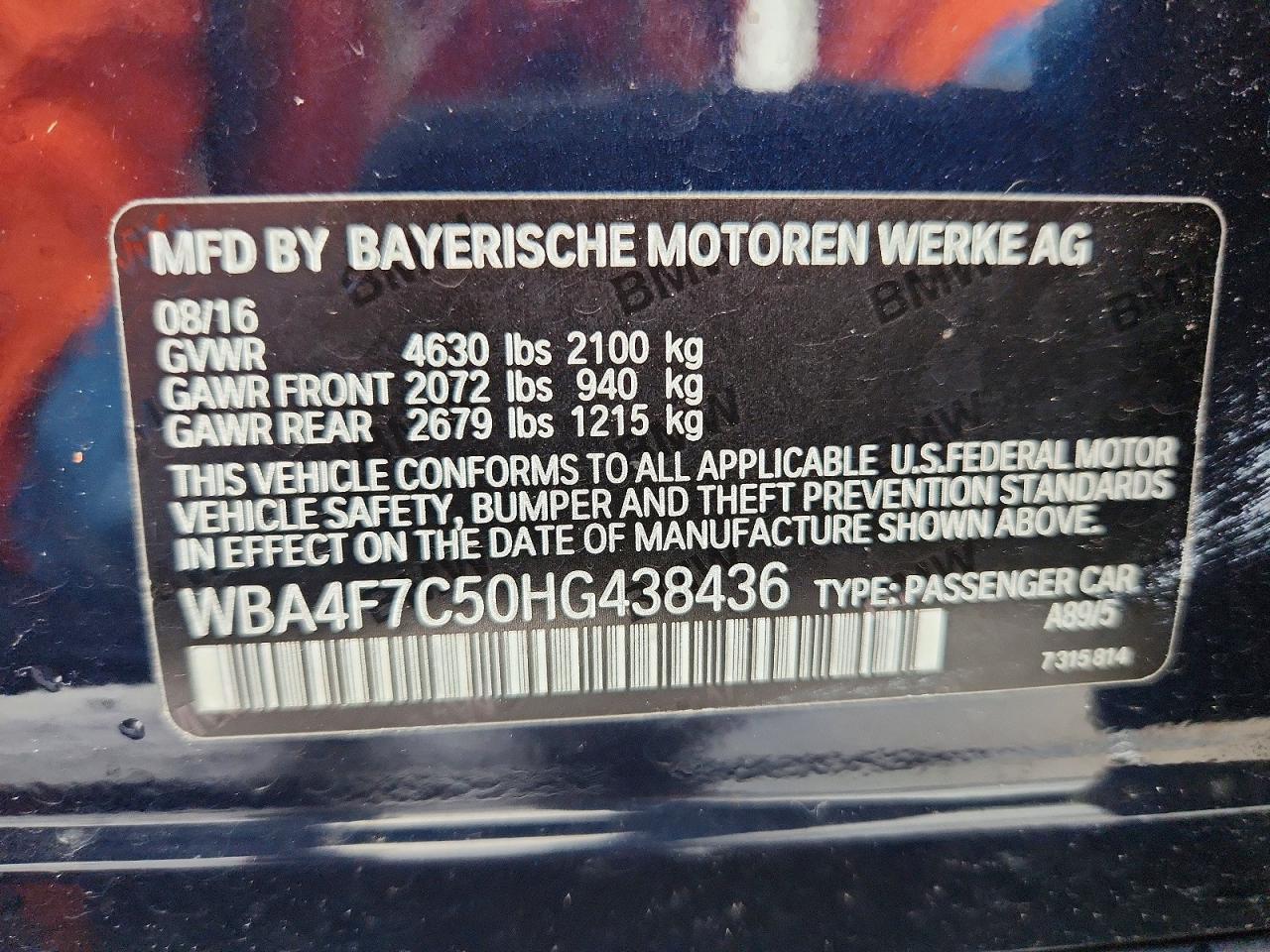 2017 BMW 430I Gran Coupe - zdjęcie 12