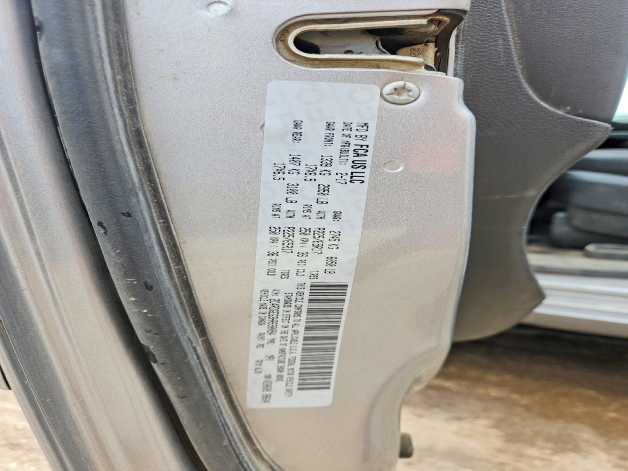 2017 Dodge Grand Caravan Gt - zdjęcie 14