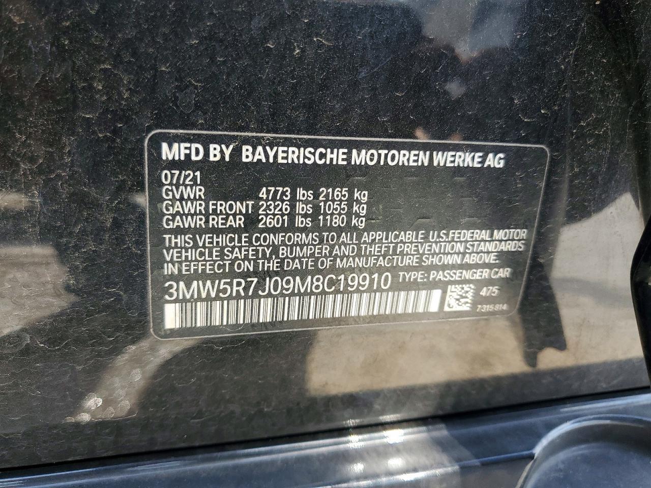 2021 BMW 330Xi - zdjęcie 12