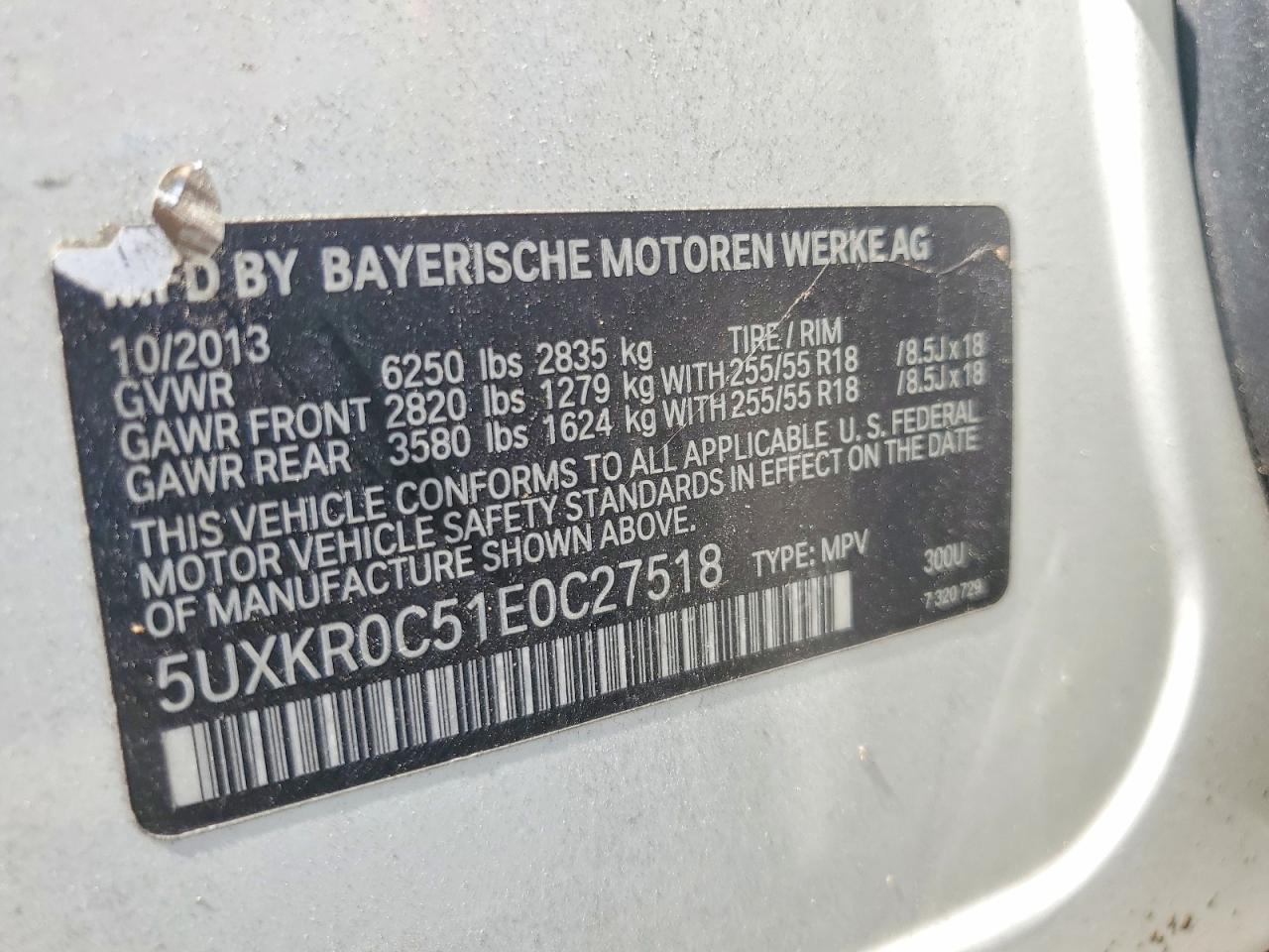 2014 BMW X5 xDrive35I - zdjęcie 12