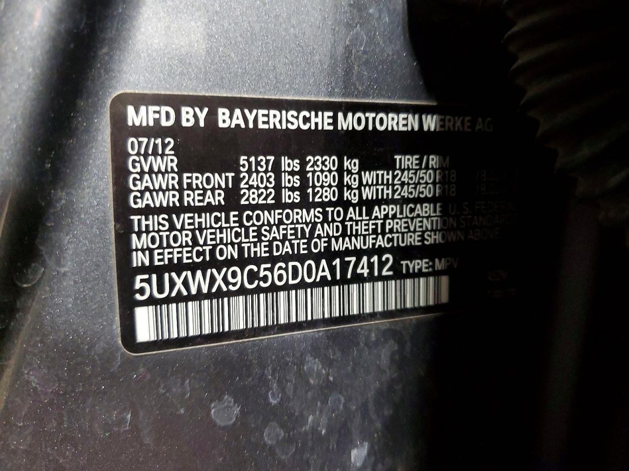 2013 BMW X3 xDrive28I - zdjęcie 13