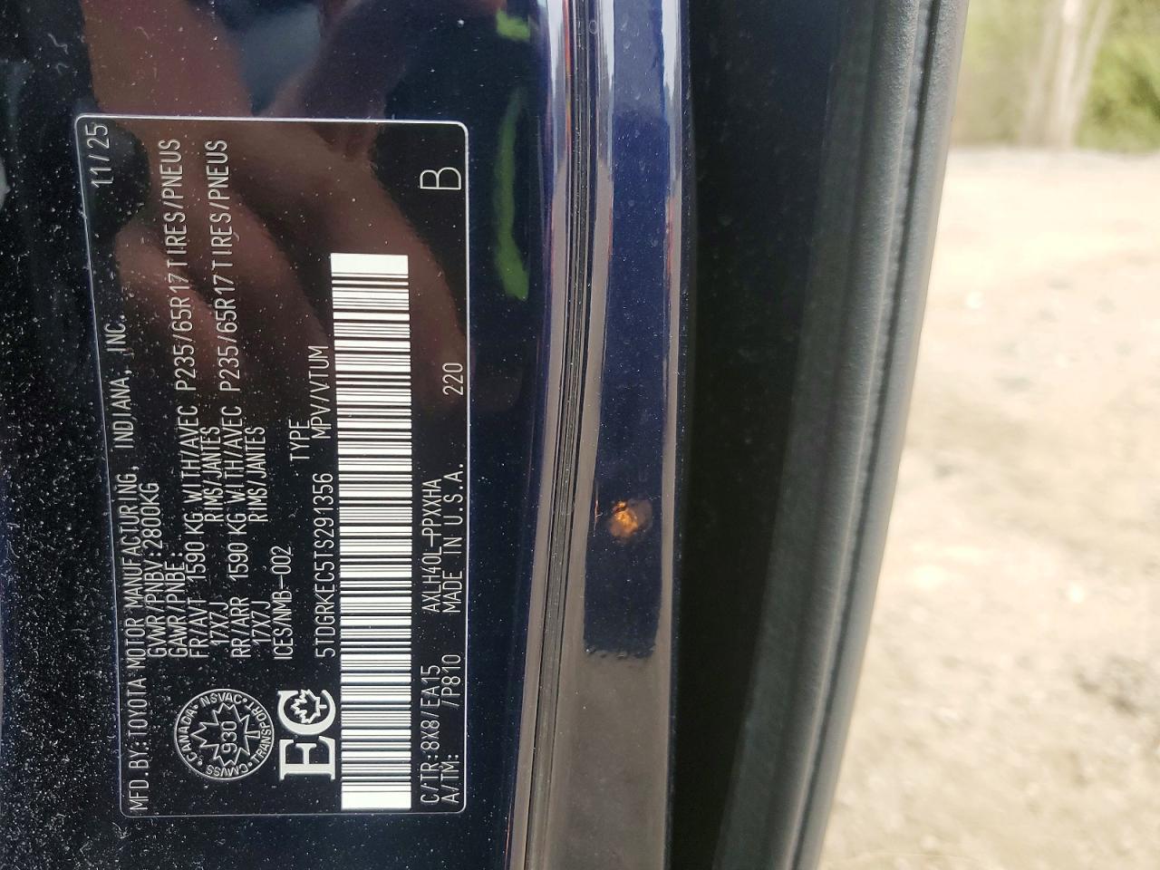 2026 Toyota Sienna Le - zdjęcie 14