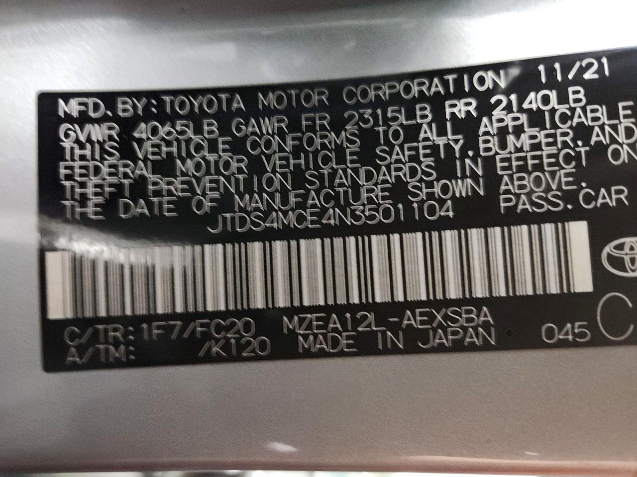 2022 Toyota Corolla Se - zdjęcie 14