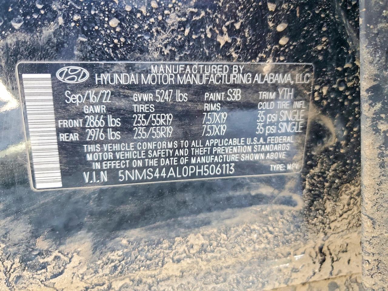 2023 Hyundai Santa Fe Limited - zdjęcie 13