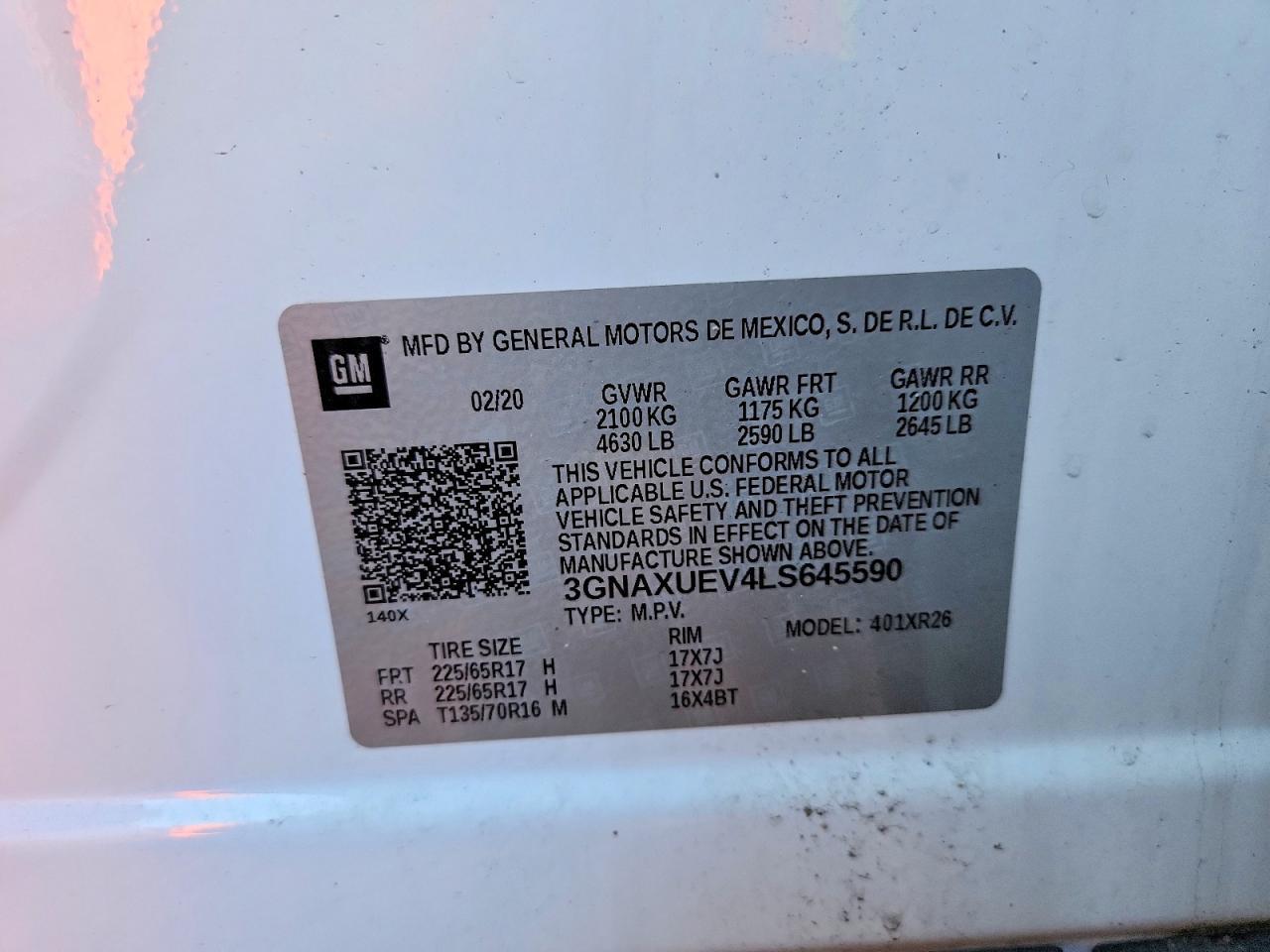 2020 Chevrolet Equinox Lt - zdjęcie 13