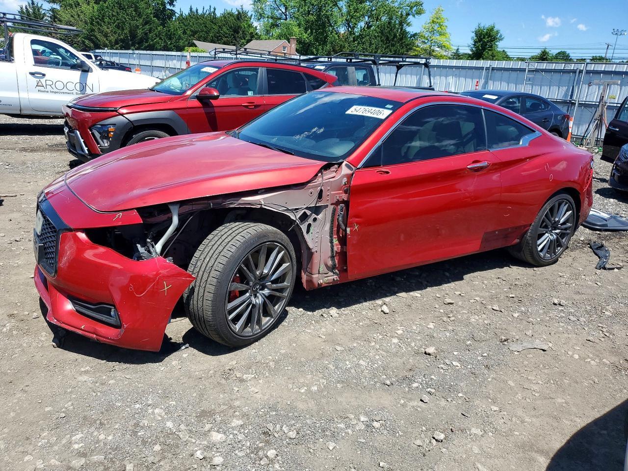 2017 Infiniti Q60 Red Sport 400 - zdjęcie główne