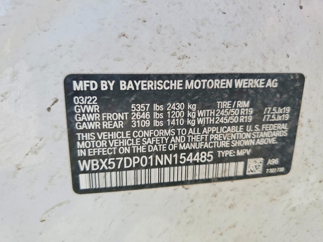 2022 BMW X3 xDrive30I - zdjęcie 13