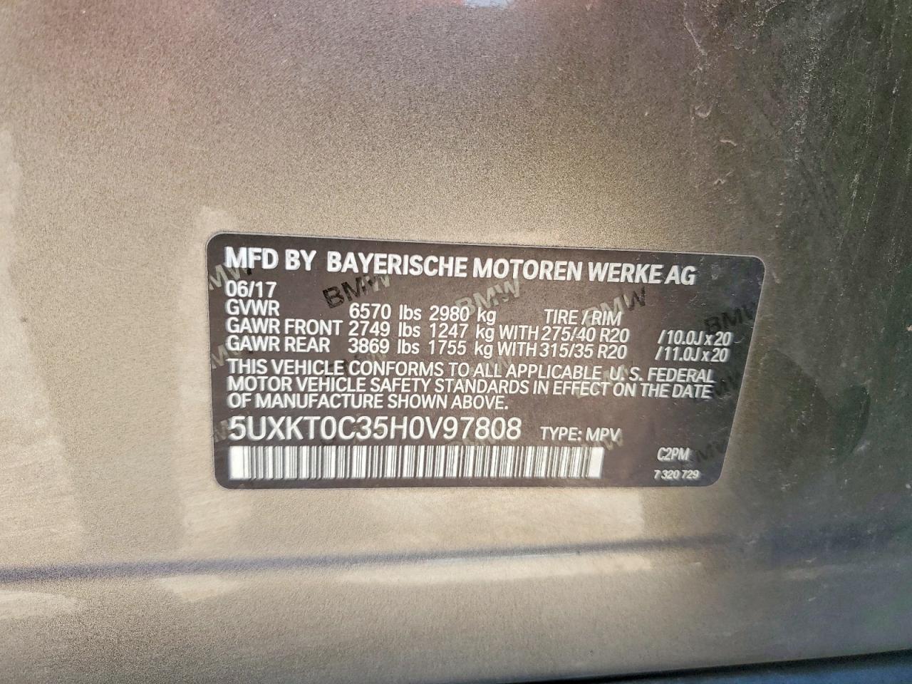 2017 BMW X5 Xdr40E - zdjęcie 13