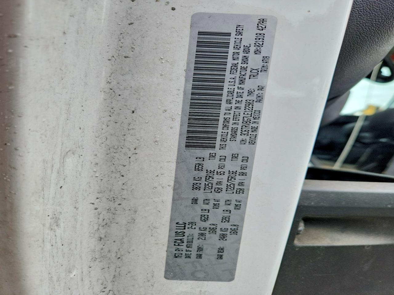 2020 Ram Promaster 1500 1500 High - zdjęcie 11