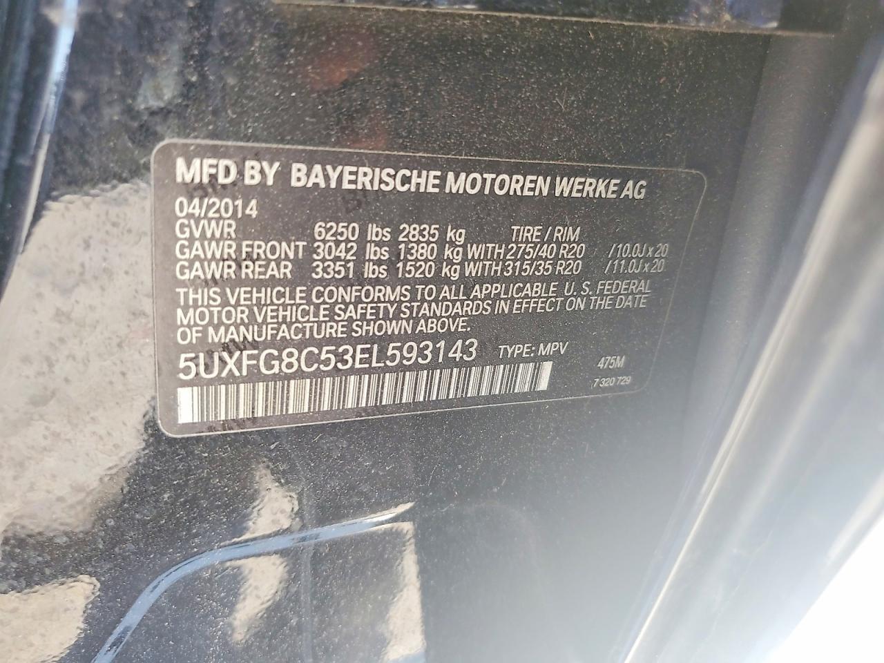 2014 BMW X6 xDrive50I - zdjęcie 13