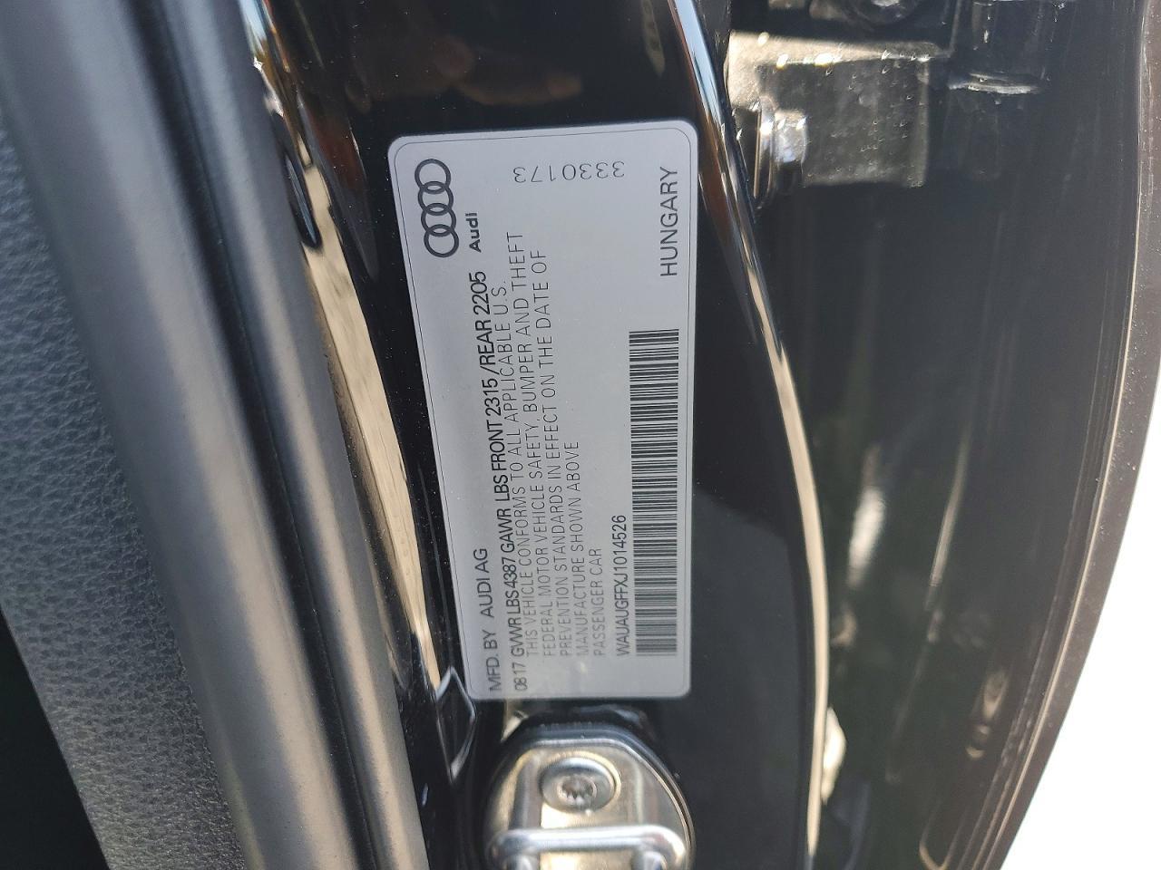 2018 Audi A3 Premium - zdjęcie 13