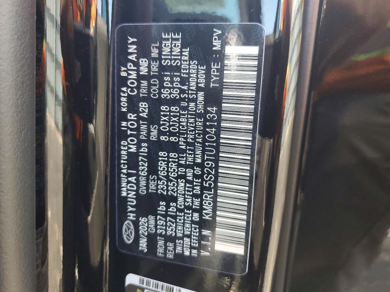 2026 Hyundai Palisade Sel - zdjęcie 13