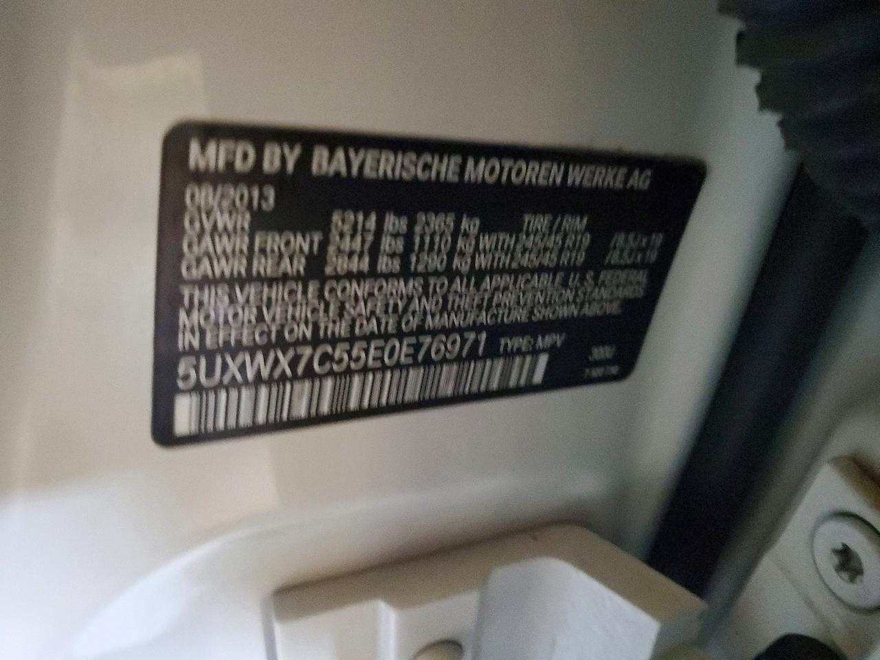 2014 BMW X3 xDrive35I - zdjęcie 13