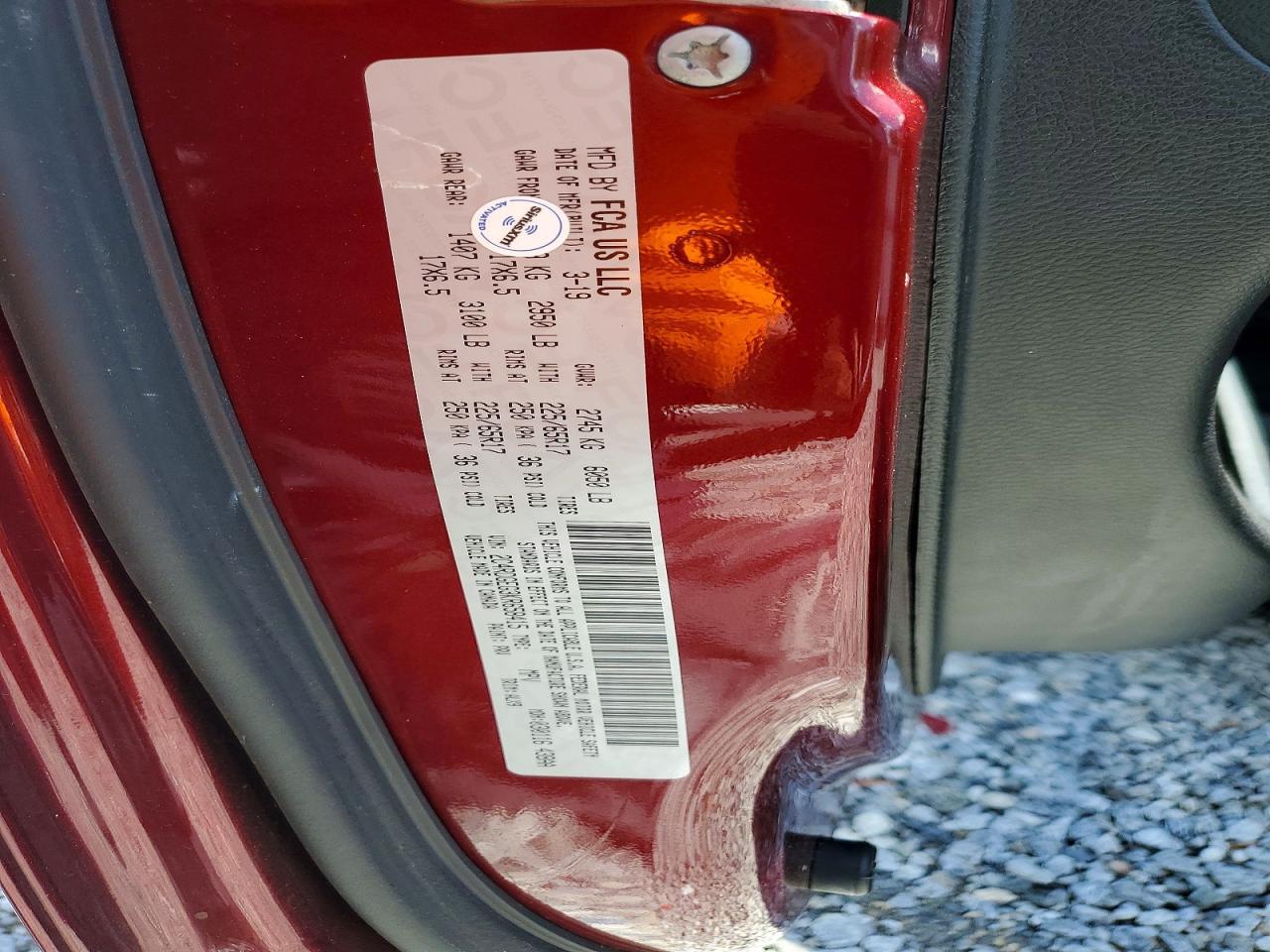 2019 Dodge Grand Caravan Gt - zdjęcie 13