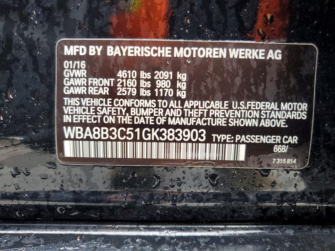 2016 BMW 340 I - zdjęcie 12