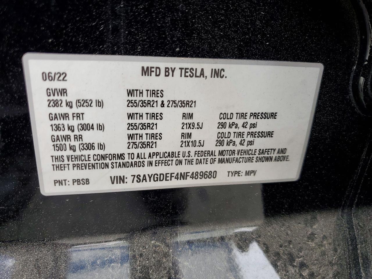 2022 Tesla Model Y - zdjęcie 12