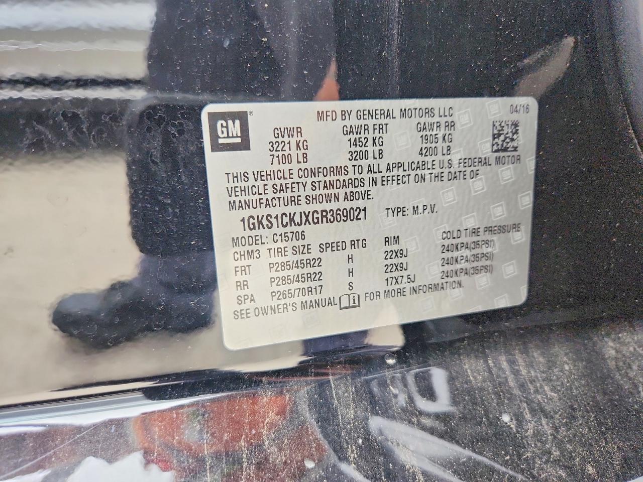 2016 GMC Yukon Denali - zdjęcie 13