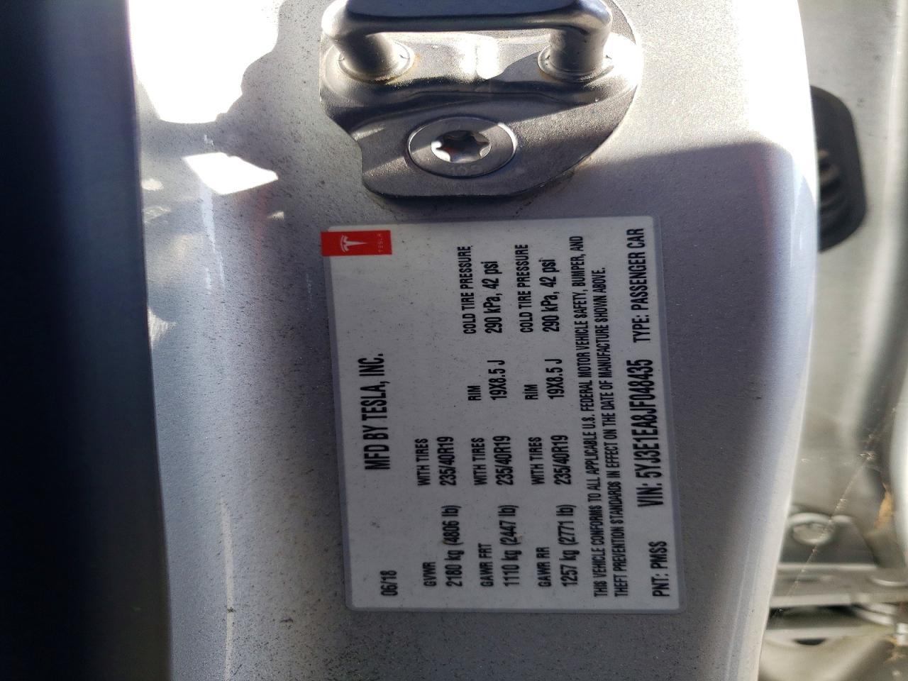 2018 Tesla Model 3 - zdjęcie 12