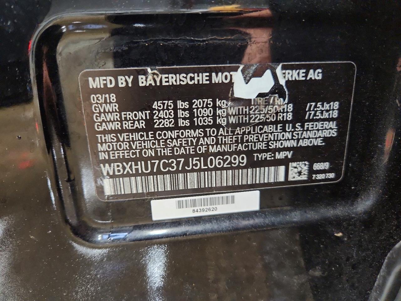 2018 BMW X1 Sdrive28I - zdjęcie 12
