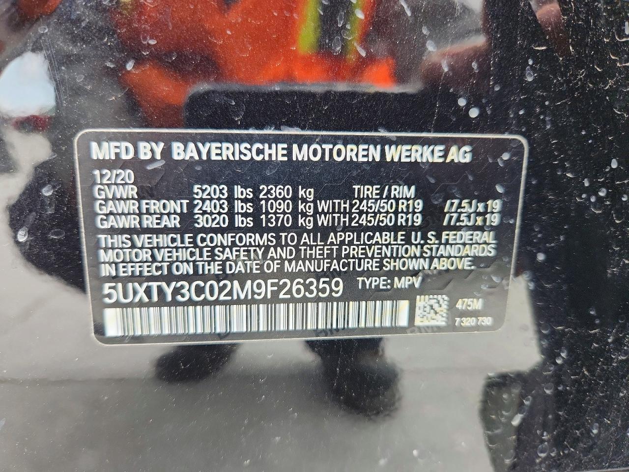 2021 BMW X3 Sdrive30I - zdjęcie 14