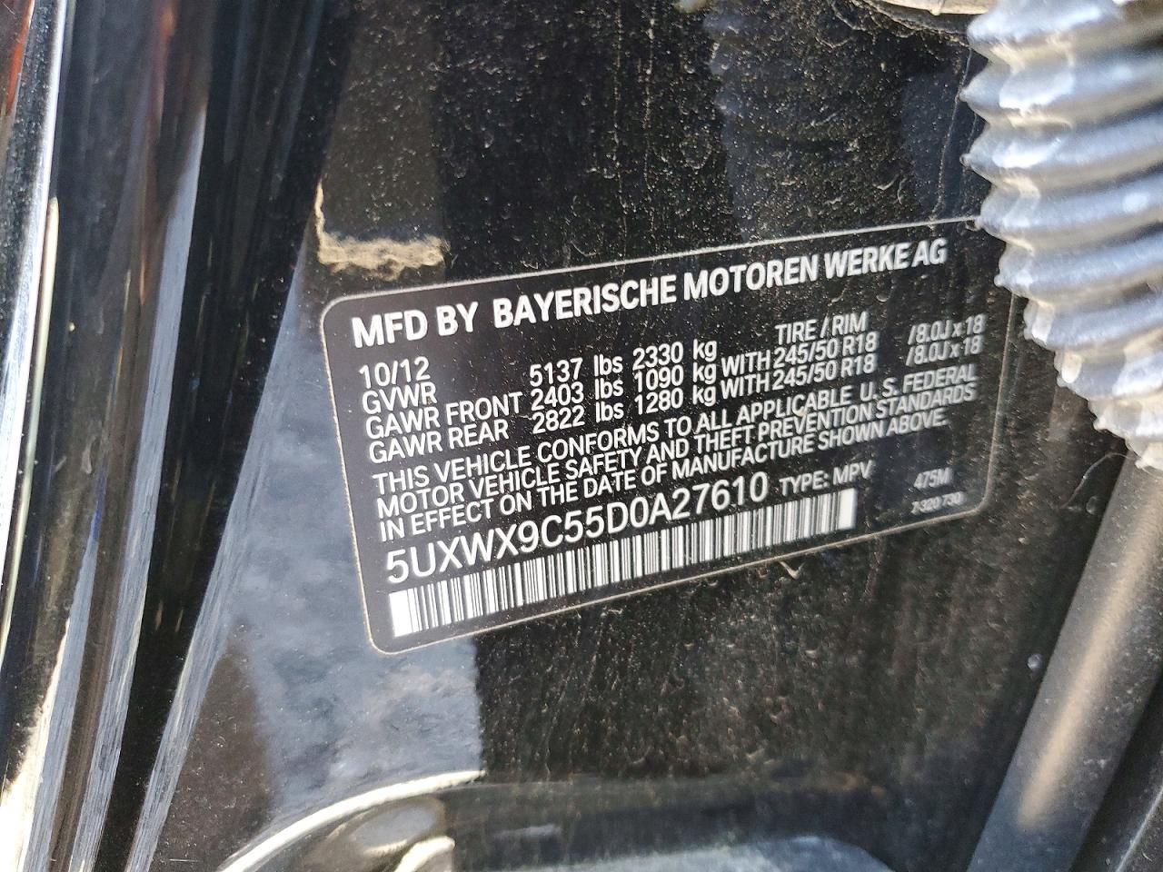 2013 BMW X3 xDrive28I - zdjęcie 13