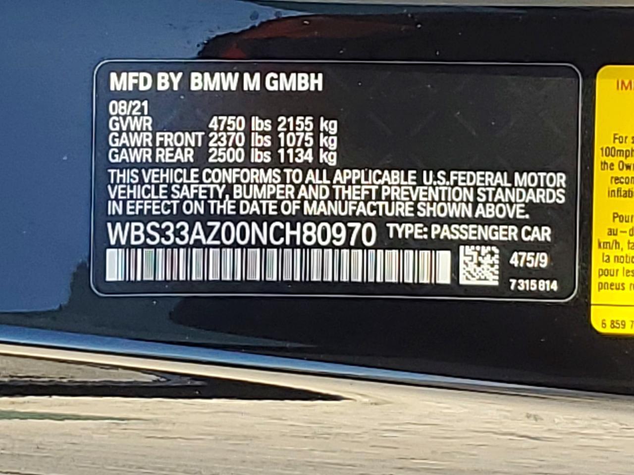 2022 BMW M4 Competition - zdjęcie 12