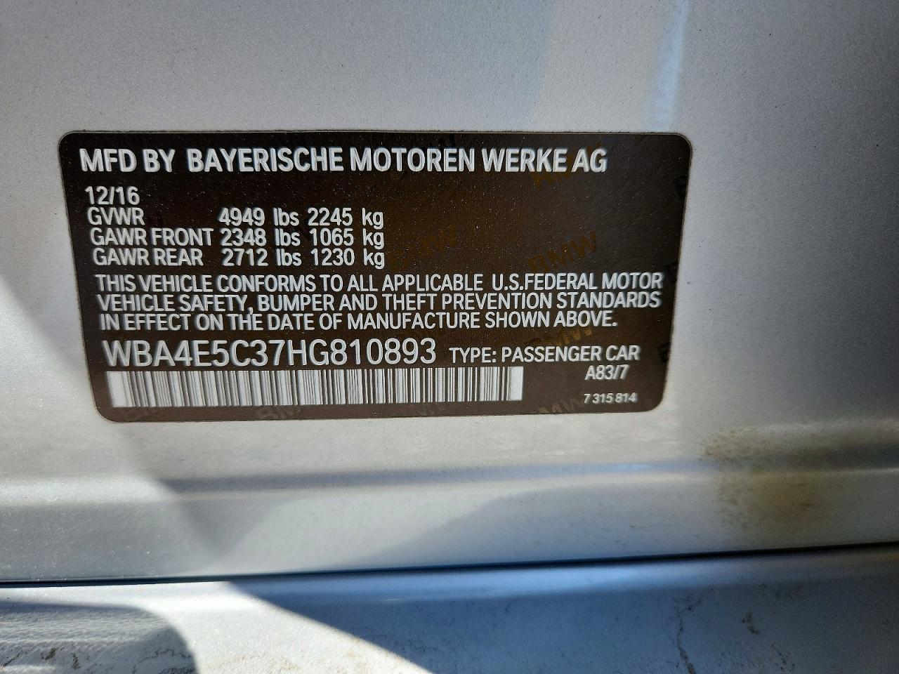 2017 BMW 440Xi Gran Coupe - zdjęcie 12